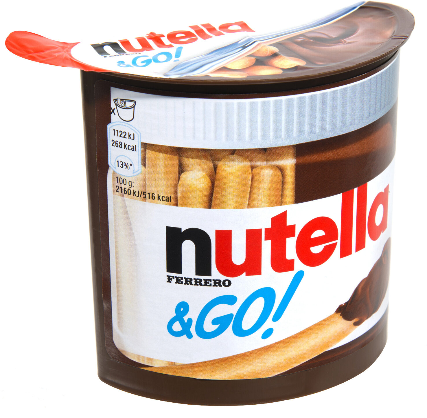 Napolitane/Pernite - NUTELLA 52G GO, mcanonstop.ro