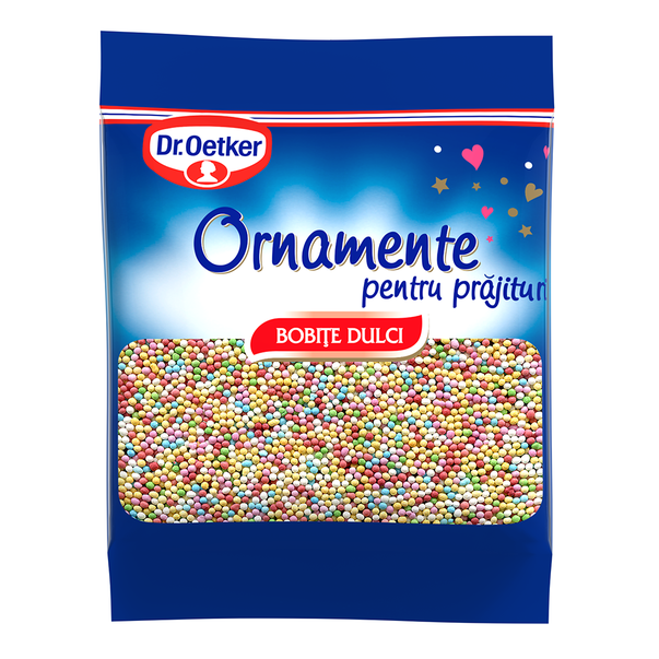 Ingrediente prajituri - ORNAMENTE DR. OETKER 30G BOBITE DULCI, mcanonstop.ro