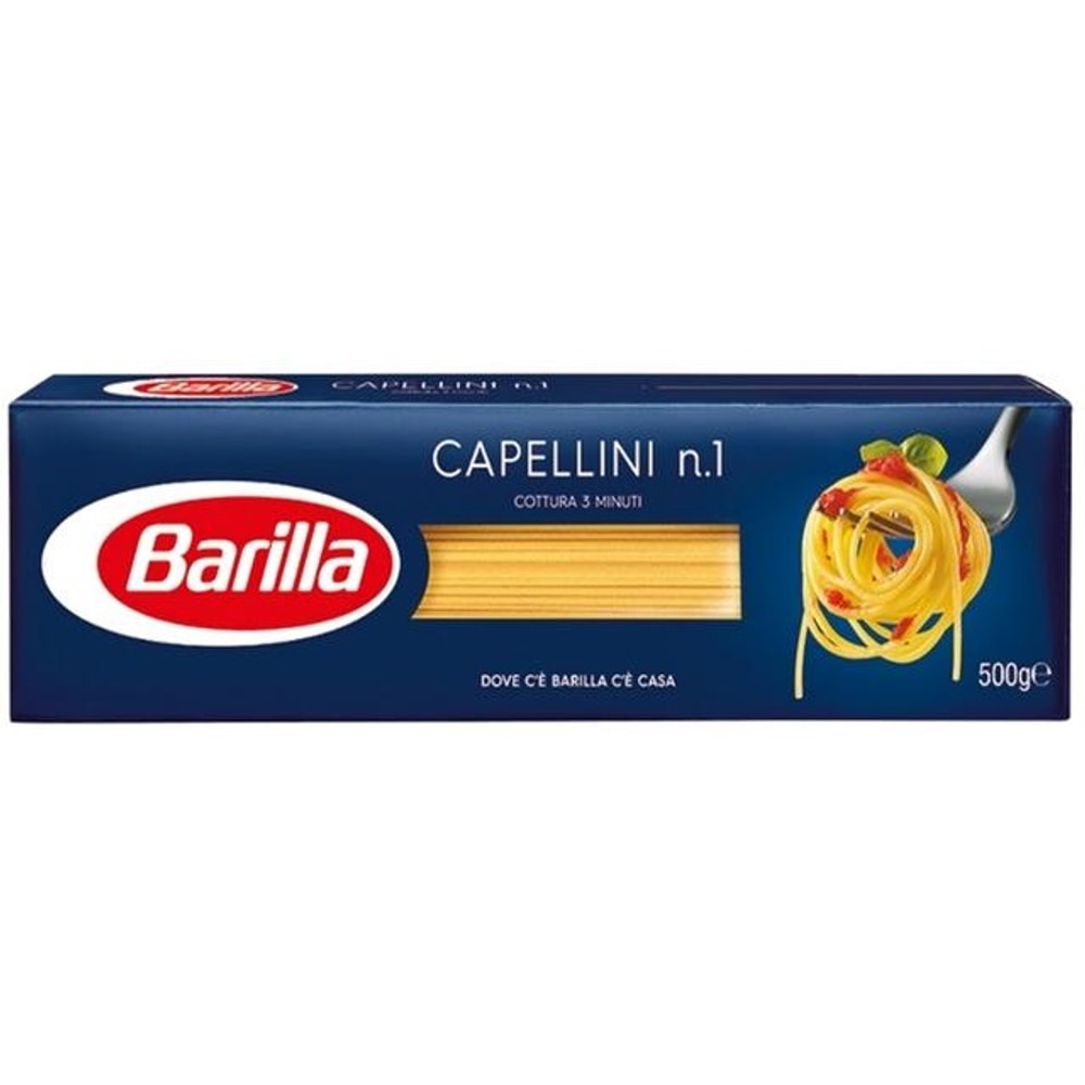 Paste fainoase - PASTE BARILLA 500G CAPELLINI N1, mcanonstop.ro