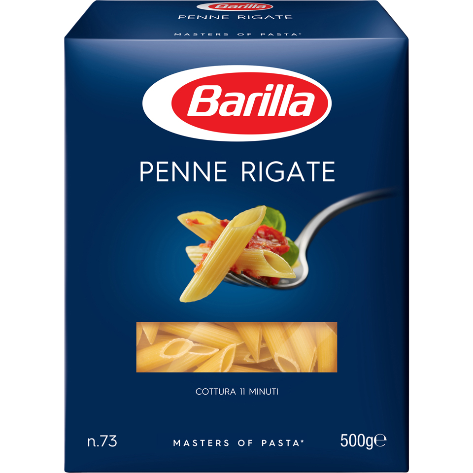 Paste fainoase - PASTE BARILLA 500G PENNE RIGATE, mcanonstop.ro