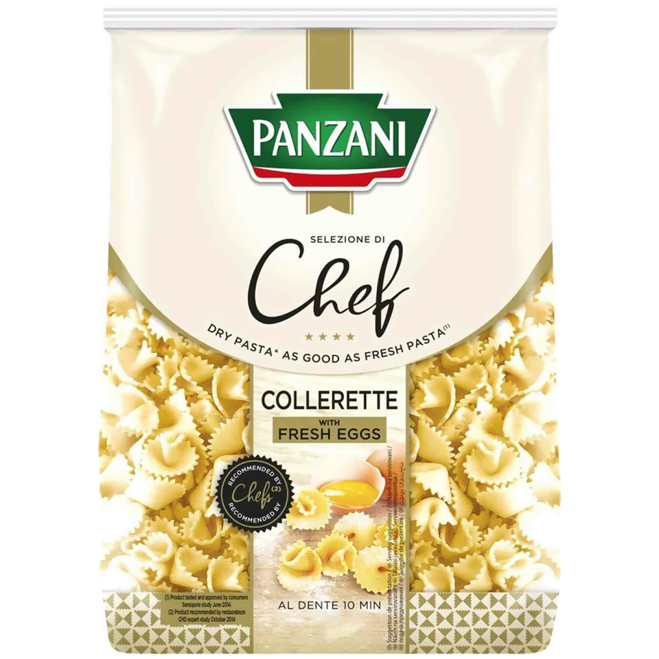 Paste fainoase - PASTE PANZANI 400G COLLERETTE CHEF CU OU, mcanonstop.ro