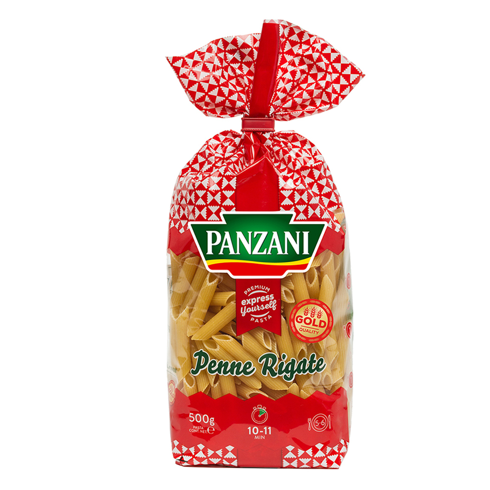 Paste fainoase - PASTE PANZANI 500G PENNE RIGATE, mcanonstop.ro