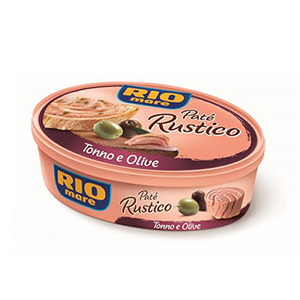 Conserve peste - PATE RUSTICO TON RIO 115G MASLINE, mcanonstop.ro