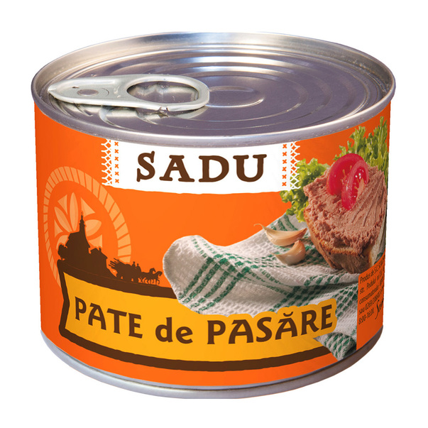 Conserve carne / Pate - PATE SADU 200G PASARE
, mcanonstop.ro