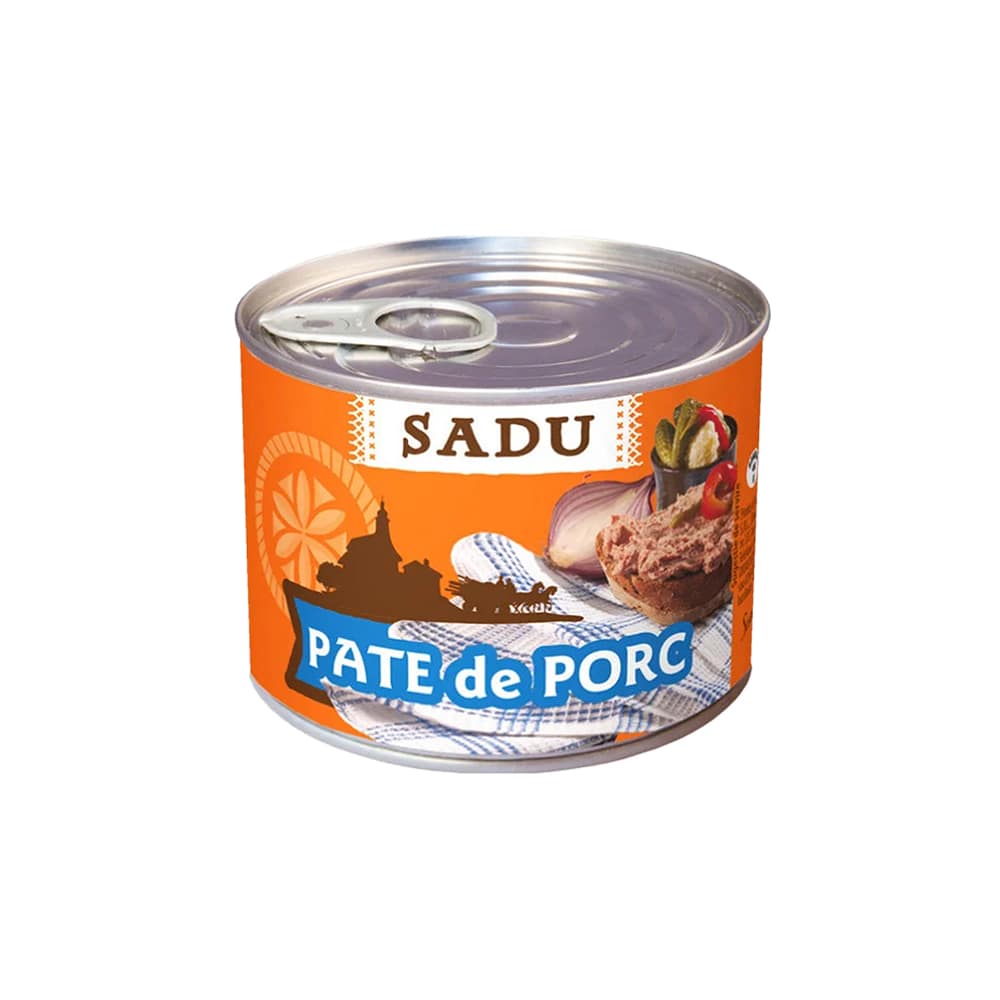 Conserve carne / Pate - PATE SADU 200G PORC.
, mcanonstop.ro