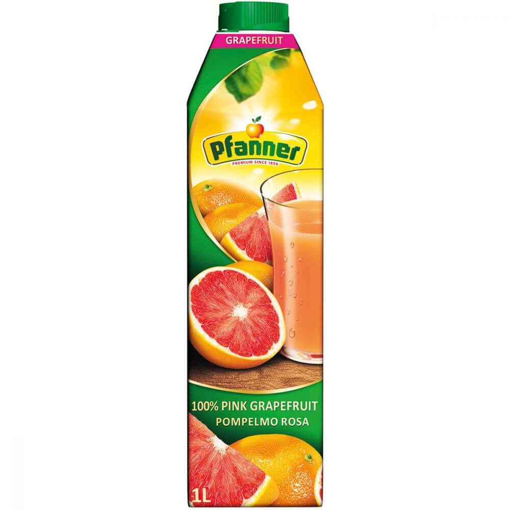 Bauturi naturale/ nectar - PFANNER 1L GRAPEFRUIT ROZ, mcanonstop.ro