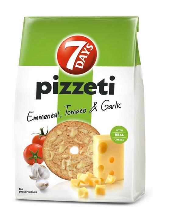 Maxi mix/ covrigei - PIZZETI 7DAYS 80G BRANZA&ROSII&USTUROI, mcanonstop.ro