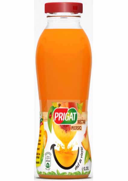 Bauturi naturale/ nectar - PRIGAT NECTAR 250ML PIERSICI, mcanonstop.ro