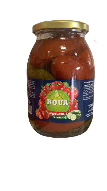 Conserve legume - ROSII MARINATE ROUA 990G CU CASTRAVETI
, mcanonstop.ro