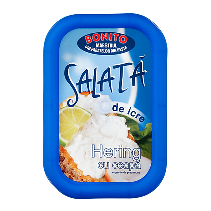 Icre/ Salata icre - SALATA ICRE BONITO 150G HERING, mcanonstop.ro