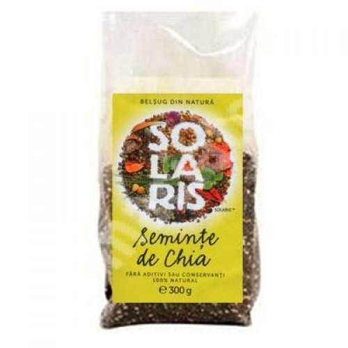 Seminte Bio - SEMINTE CHIA SOLARIS NATURAL 100G, mcanonstop.ro