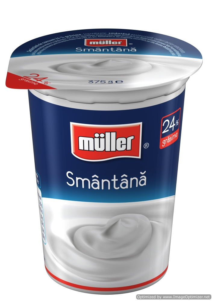 Smantana - SMANTANA MULLER 375G 24%, mcanonstop.ro