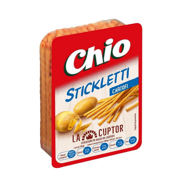 Maxi mix/ covrigei - STICKLETTI CHIO 80G CARTOFI, mcanonstop.ro