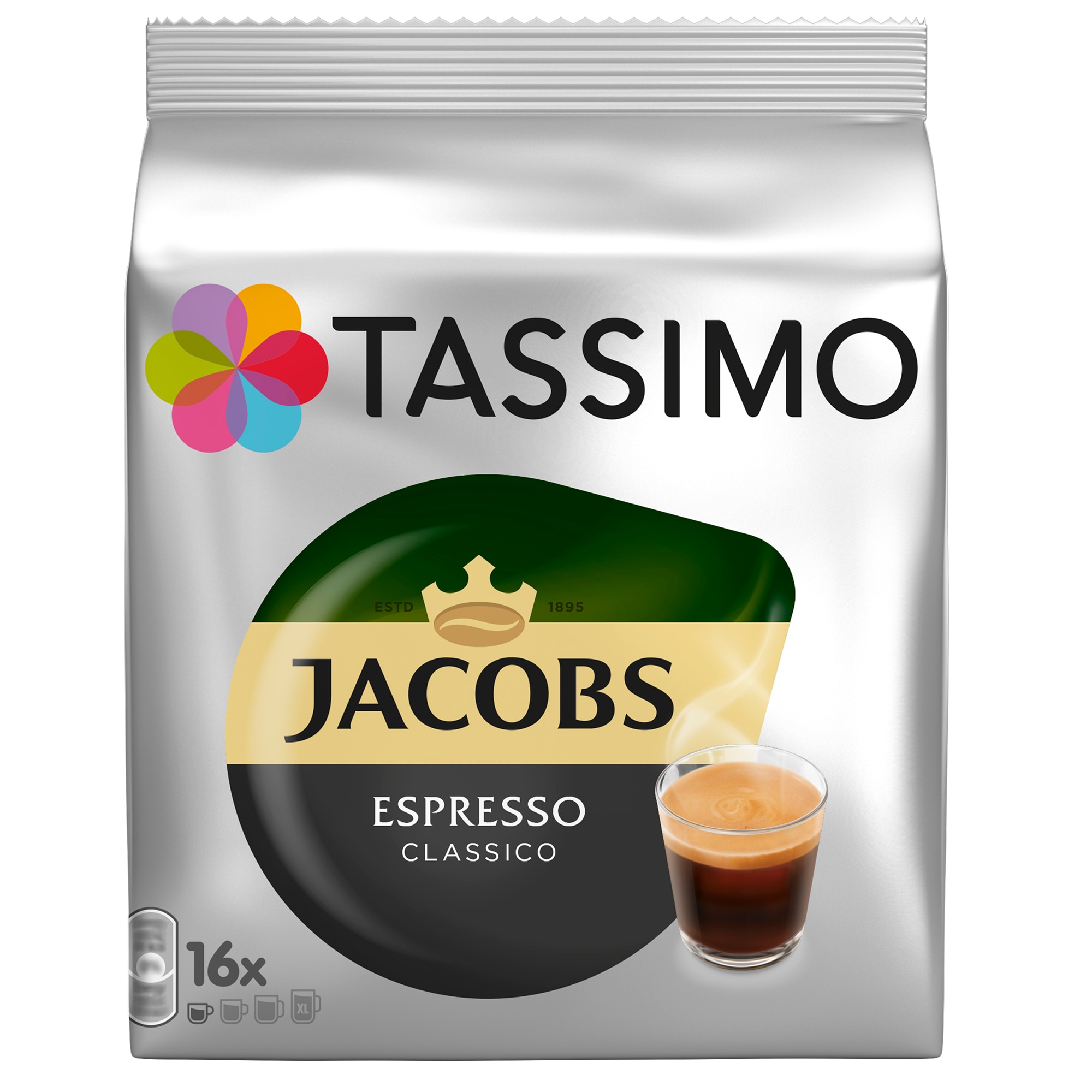 Cafea instant / solubila - TASSIMO JACOBS 118.4G ESPRESSO CLASSICO, mcanonstop.ro