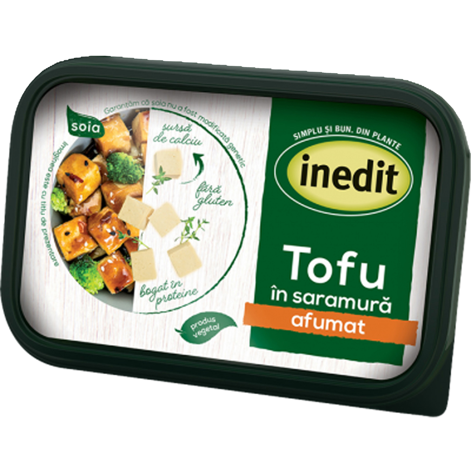 Produs vegetal bio - TOFU INEDIT 300G AFUMAT, mcanonstop.ro