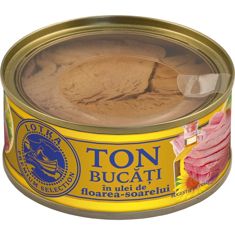 Conserve peste - TON LOTKA 160G BUCATI IN ULEI FL SOARELUI, mcanonstop.ro