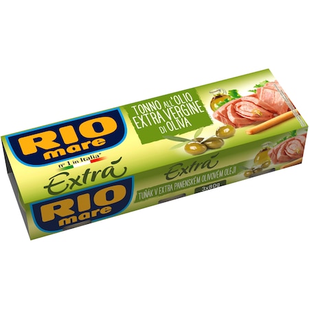 Conserve peste - TON RIO MARE 3X80G ULEI MASLINE EXTRA VIRGIN, mcanonstop.ro