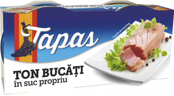 Conserve peste - TON TAPAS 2*80G BUCATI IN SUC PROPRIU, mcanonstop.ro