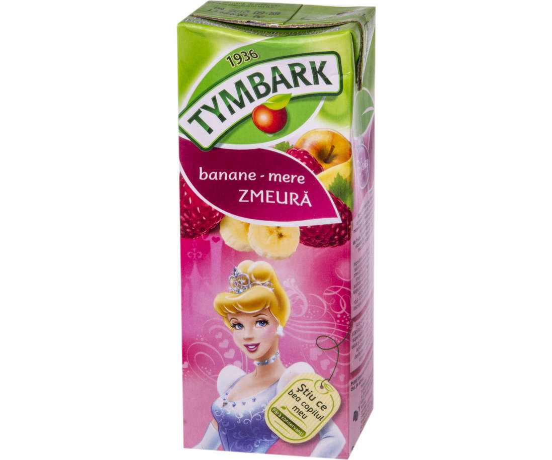 Bauturi naturale/ nectar - TYMBARK 200ML ZMEURA, mcanonstop.ro