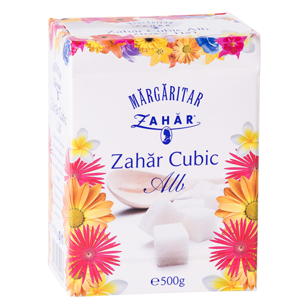 Zahar si indulcitori - ZAHAR CUBIC 500G MARGARITAR, mcanonstop.ro