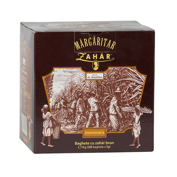 Zahar si indulcitori - ZAHAR MARGARITAR 200B X 5G BRUN, mcanonstop.ro