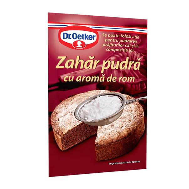 Ingrediente prajituri - ZAHAR PUDRA DR.OETKER 50G ROM, mcanonstop.ro