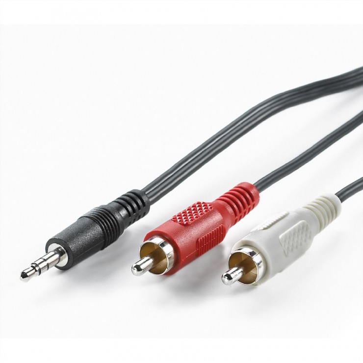 A_1128 Cablu Digittex Jack 3.5mm - 2 RCA 1.8M