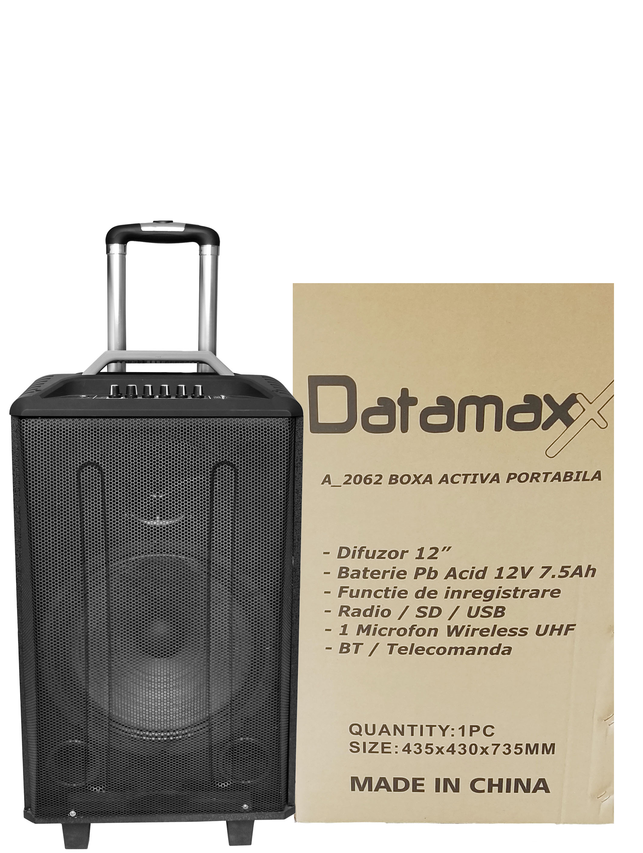 famine Damn it Duplicate Boxe A_2062 QX1214 Boxa Karaoke Datamaxx Activa 12" 120W Hig...