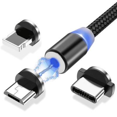 A_2576 Cablu magnetic Datamaxx USB - Micro USB