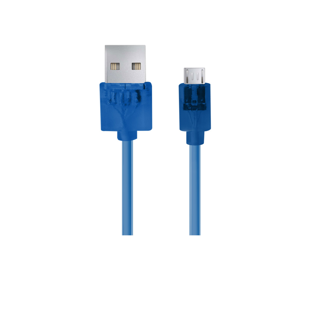 A_2705 EB184B Cablu Date+incarcare micro usb premium Albastru