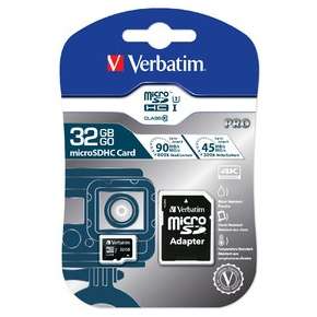 A_3296 Micro SDHC Verbatim 32 GB CLS. 10 044083-888