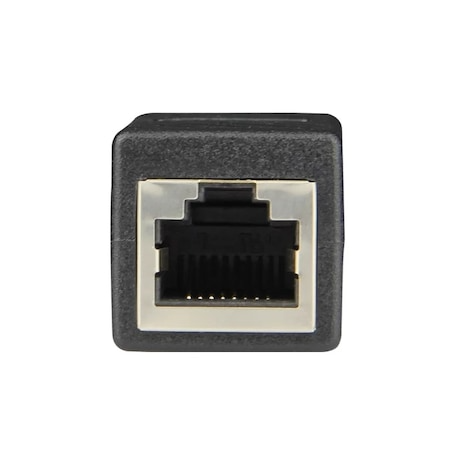 A_4406 Adaptor prelungire Datamaxx UTP, FTP CAT5A, CAT6A mama-mama ecranat, negru