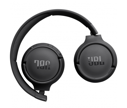 A_4750  Casti audio wireless on-ear JBL JBLT520BTBLK Tune 520BT, JBL Pure Bass Sound, Bluetooth 5.3, Conexiune multi-point, Asistent vocal, Negru