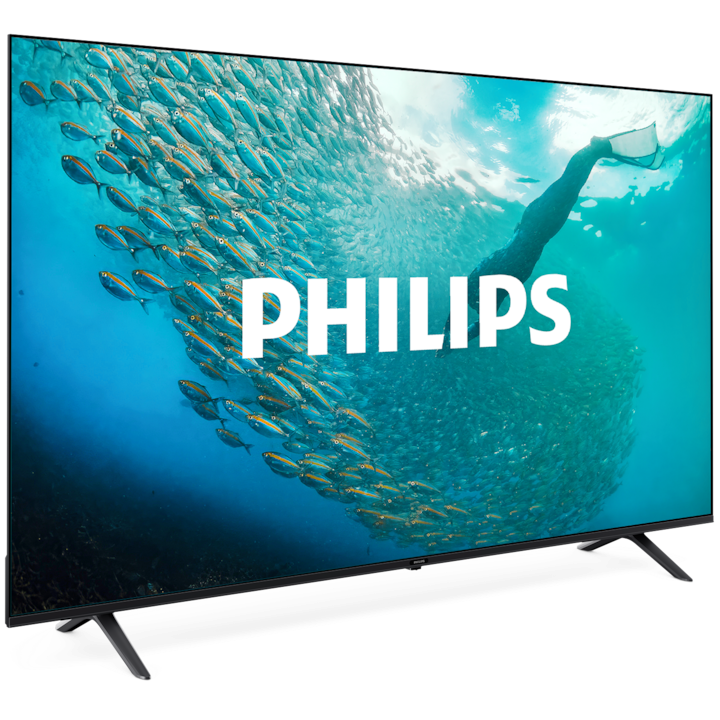 A_4774 Televizor Philips LED 50PUS7009/12, 126 cm, Smart TV, 4K Ultra HD, Clasa F (Model 2024)