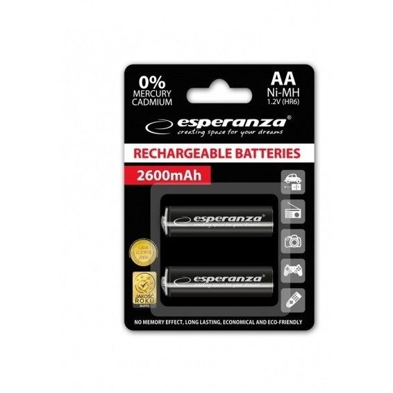 A_1870 Acumulator Reincarcabil EZA105 R6 AA 2600mAh Blister 2