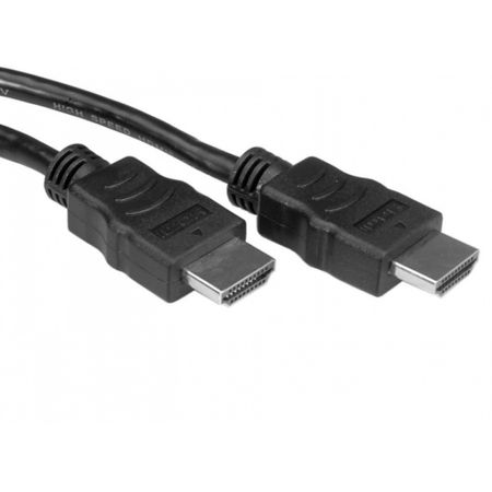 A_0158 Cablu Datamaxx A+ HDMI tata-tata 4K V1.4 Ethernet aurit 1.5 metri negru