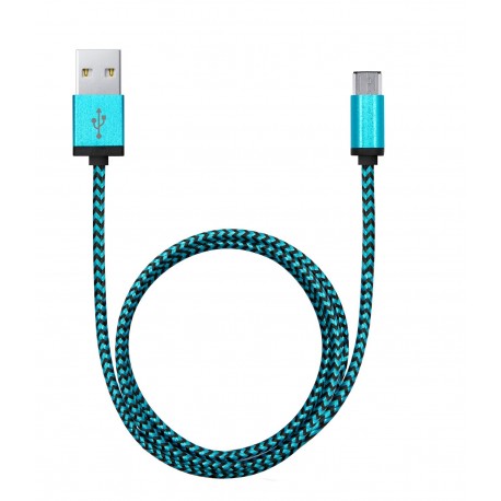 A_2222 Cablu USB - Tip C cu nylon Datamaxx 1 metru