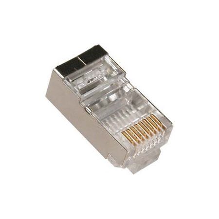 A_0804 Mufa RJ45 UTP / FTP, 8 pini, cu ecranaj metalic, CAT5E 1000 buc