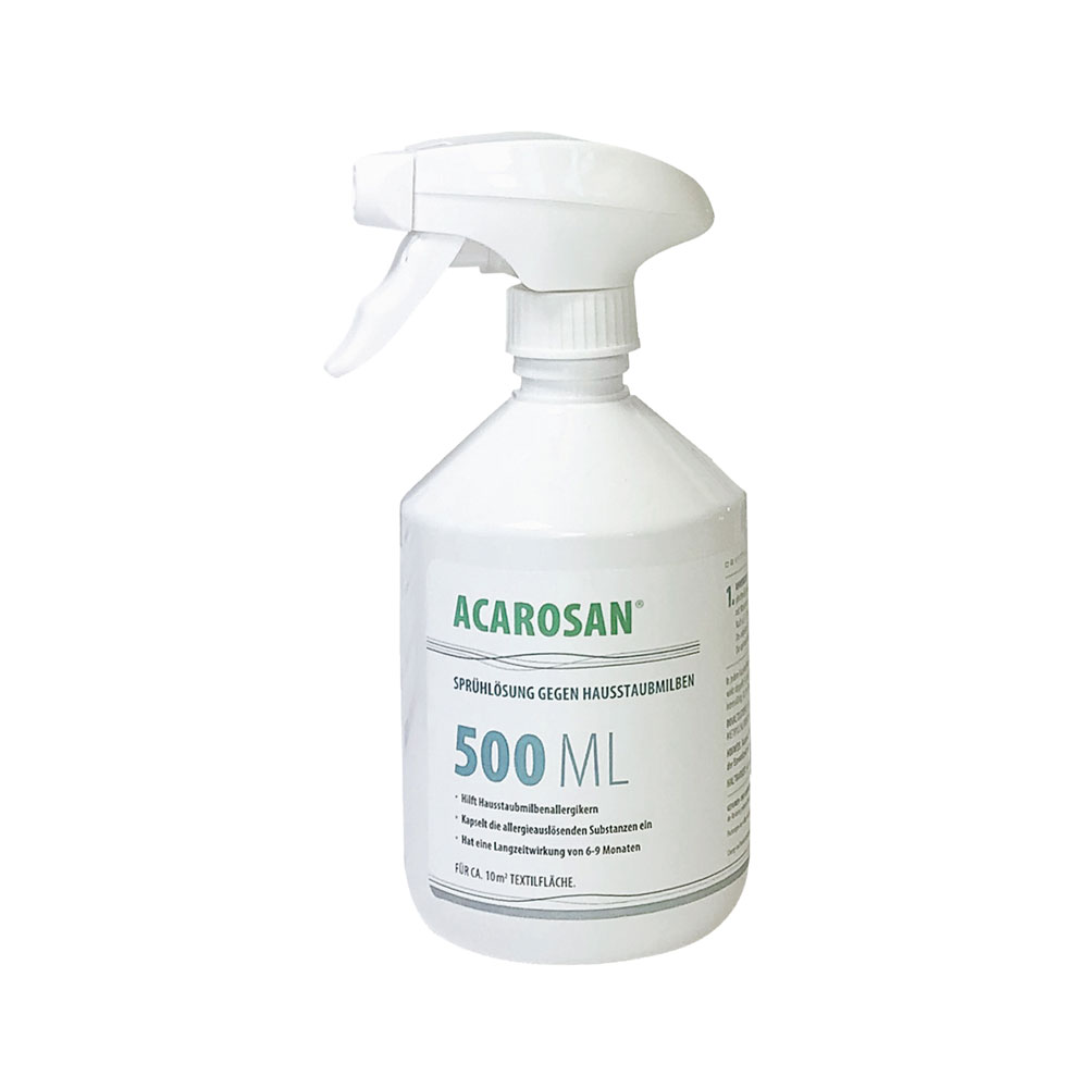 Alergii (antihistaminice) - Acarosan spray impotriva acarienilor x 500ml, medik-on.ro