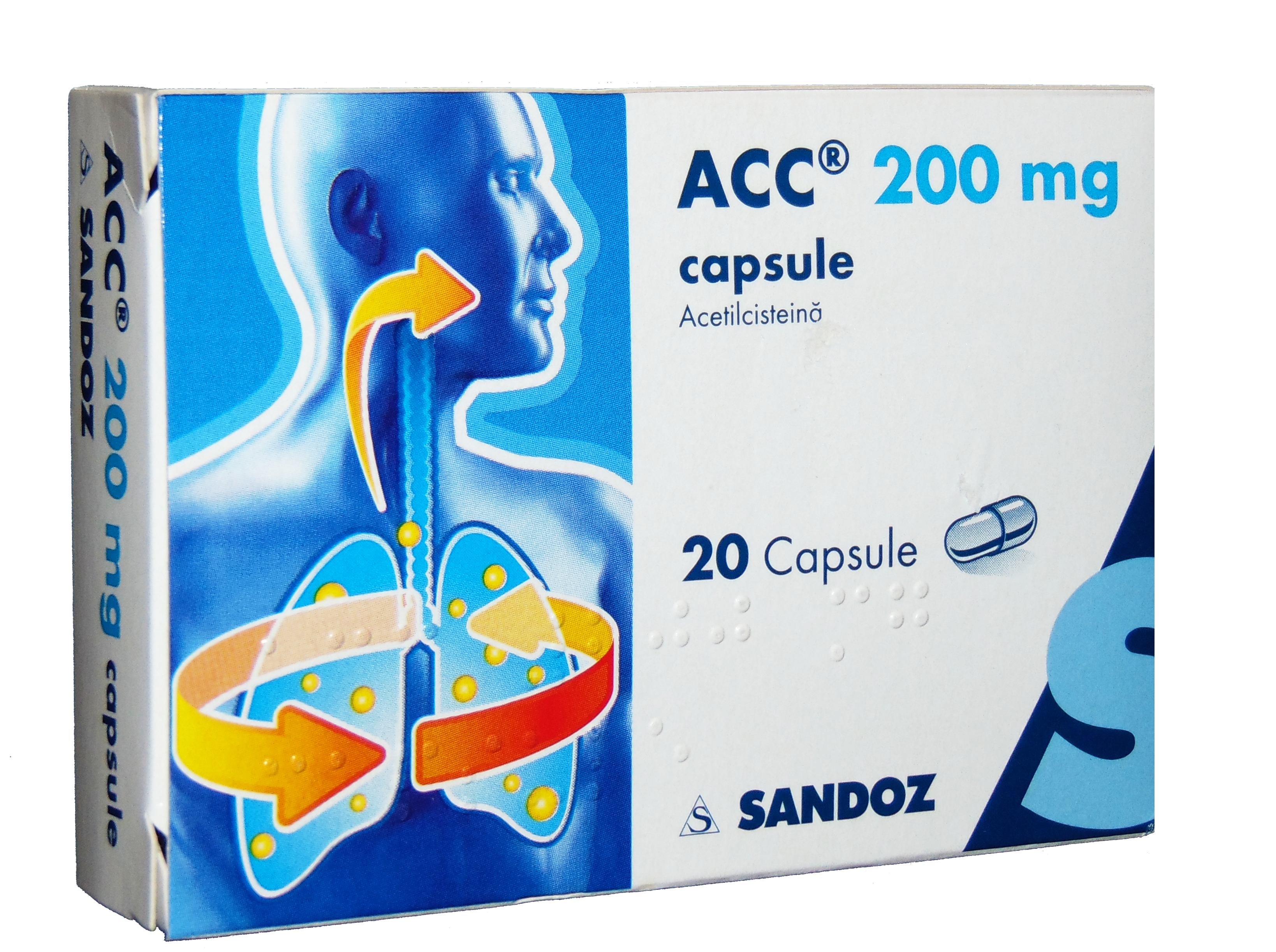 OTC - medicamente fara reteta - ACC 200mg x 20 capsule, medik-on.ro