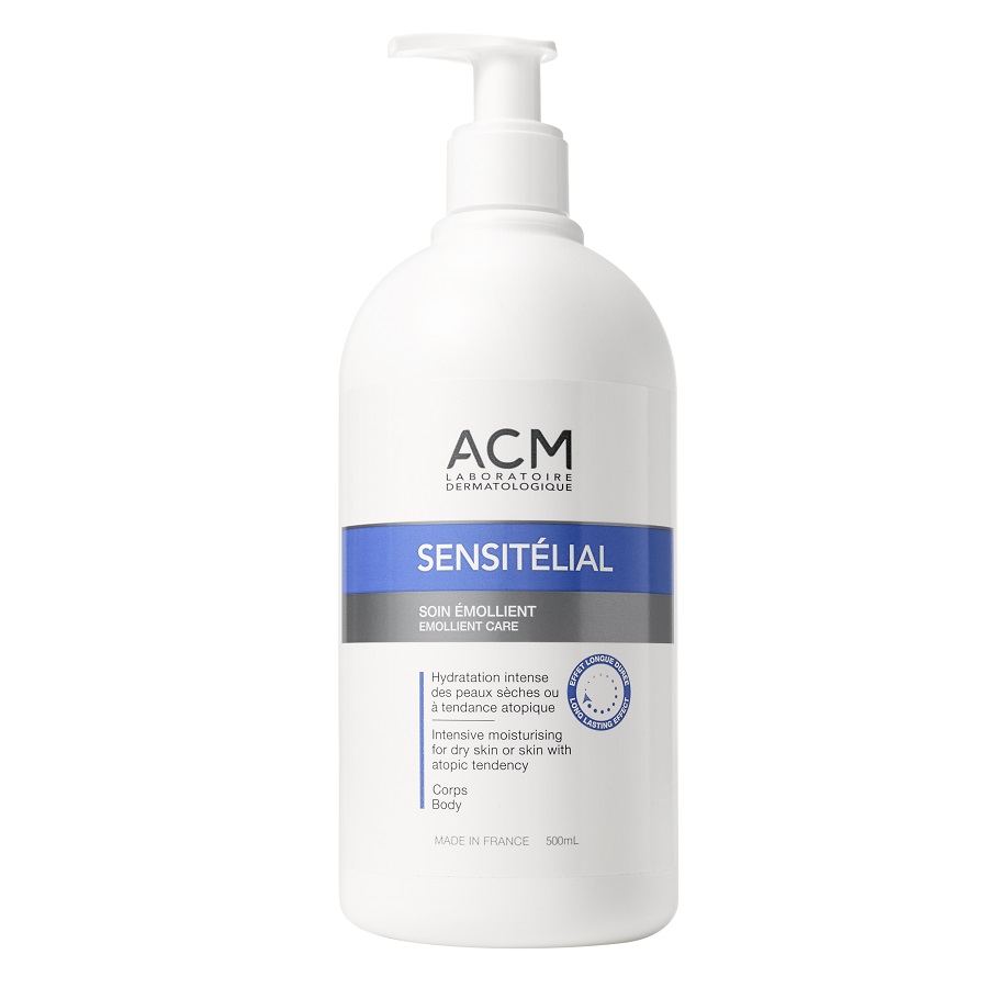 Hidratare piele uscata-atopica - ACM Sensitelial crema emolienta pentru piele uscata x 500ml, medik-on.ro