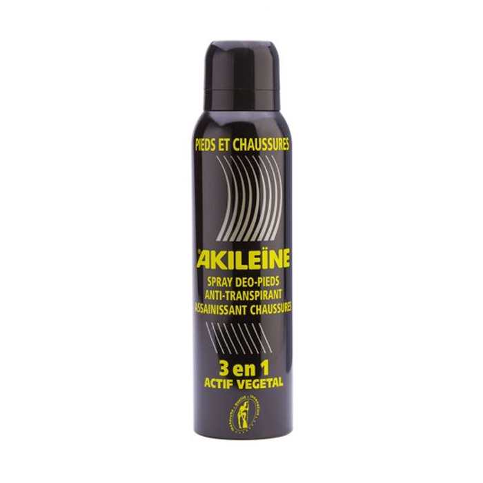 Ingrijire picioare - Akileine spray 3 in 1 pentru picioare si incaltaminte x 150ml, medik-on.ro