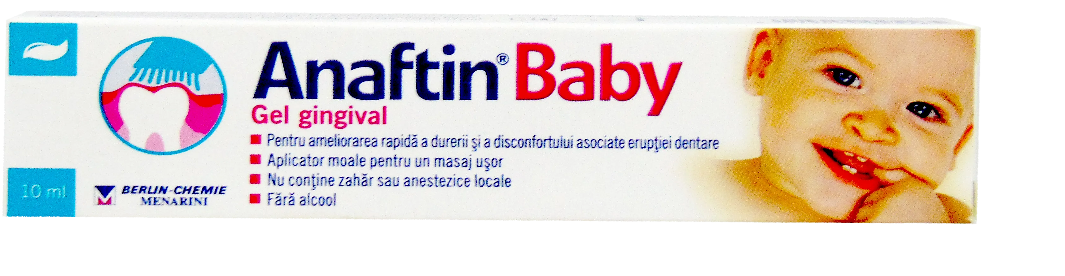 Geluri gingivale - Anaftin baby gel gingival x 10ml, medik-on.ro