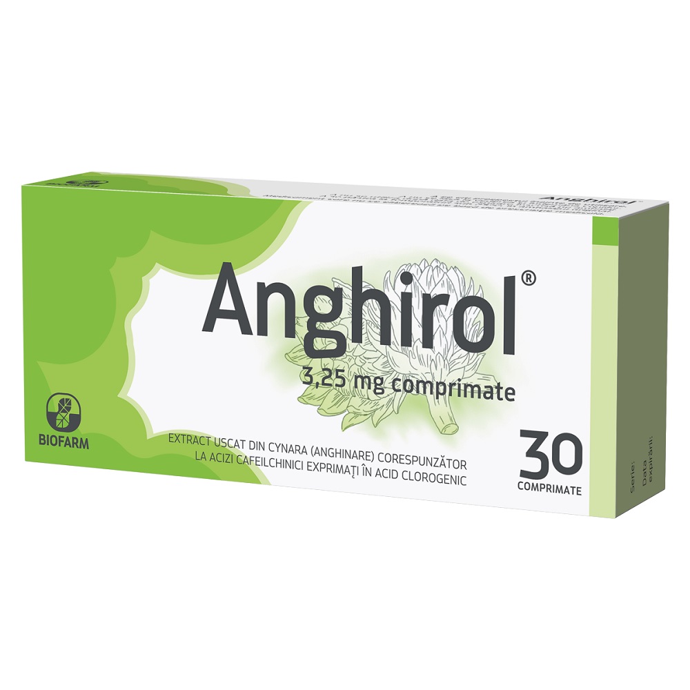 OTC - medicamente fara reteta - Anghirol 3,25mg x 30 comprimate, medik-on.ro