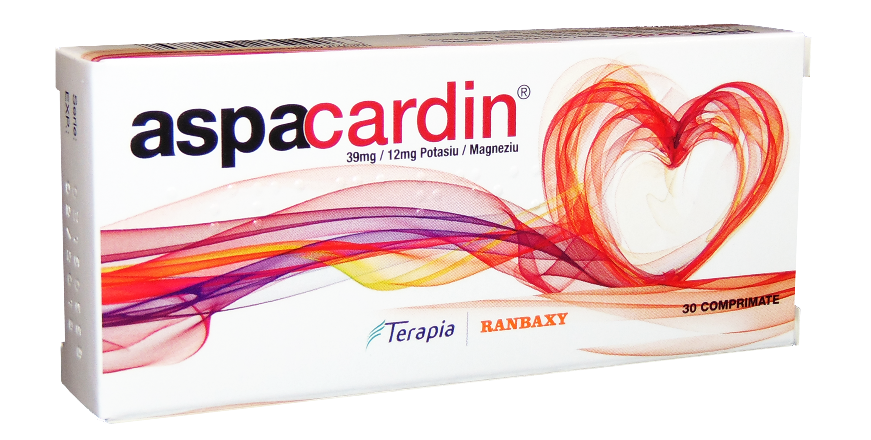 Cardiologie - Aspacardin 39mg/12mg x 30 comprimate, medik-on.ro