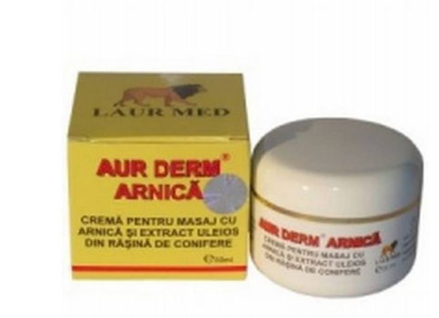 Tratamente locale - Aur derm arnica crema pentru masaj x 50 ml, medik-on.ro