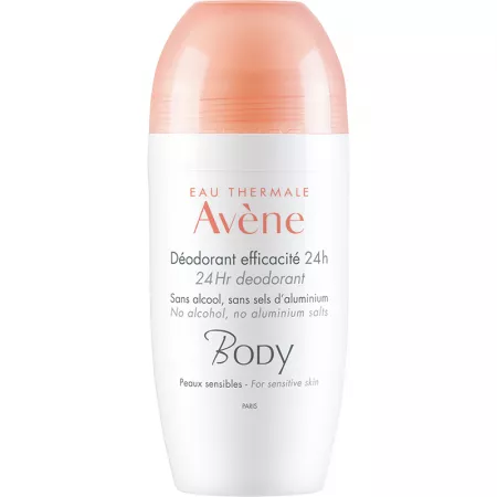 Deodorante si antiperspirante - Avene deodorant roll-on pentru piele sensibila x 50ml, medik-on.ro