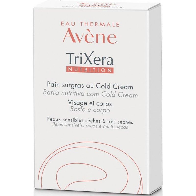 Curatare piele uscata-atopica - Avene Trixera Nutrition Sapun hidratant pentru piele sensibila si uscata x 100 grame, medik-on.ro