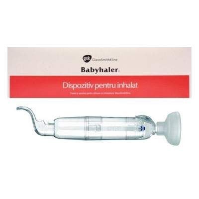 Aparate aerosoli, nebulizatoare si accesorii - Babyhaler, dispozitiv pentru inhalat, medik-on.ro