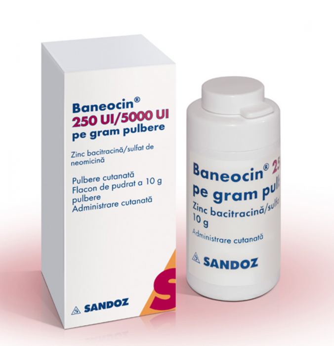 OTC - medicamente fara reteta - Baneocin pulbere x 10 grame, medik-on.ro